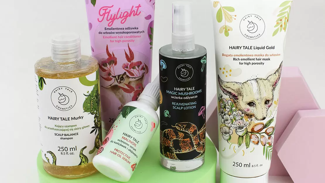 Plan pielęgnacyjny dla włosów kręconych kosmetykami Hairy Tale Cosmetics