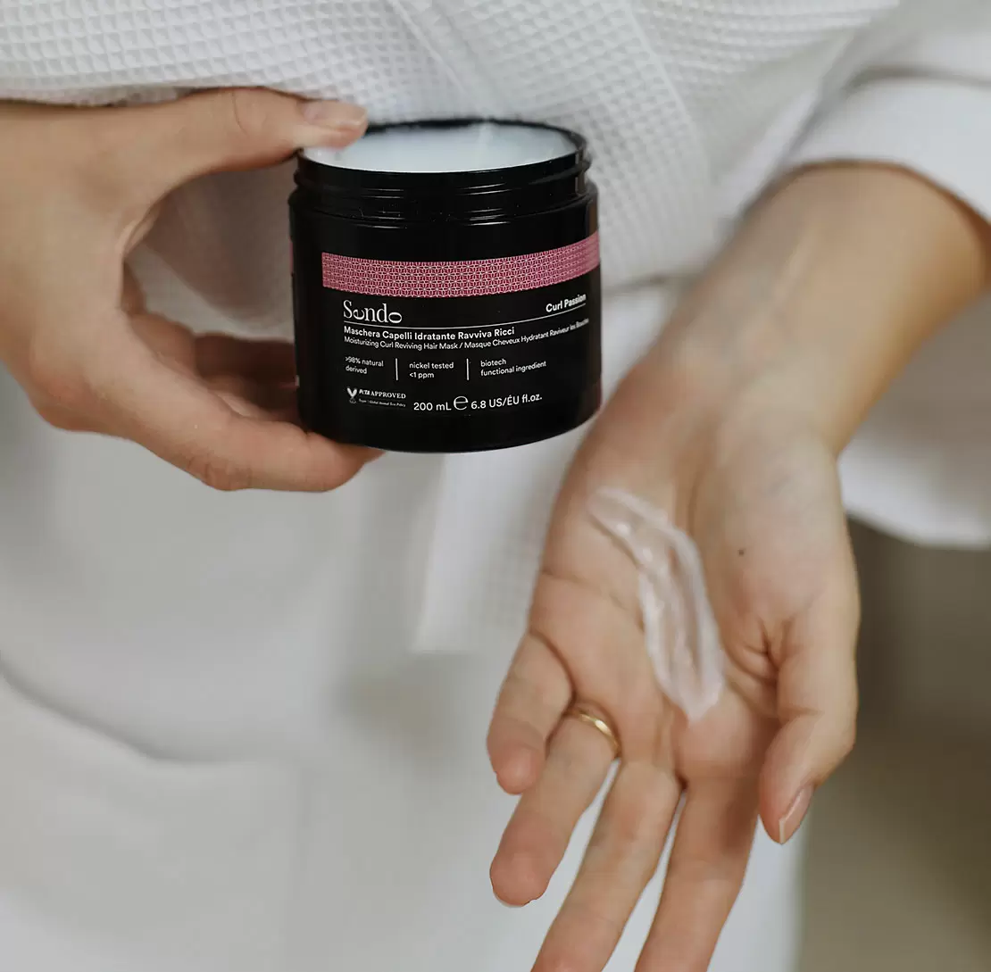 Maska nawilżająca do włosów kręconych Curl Passion - Sendo