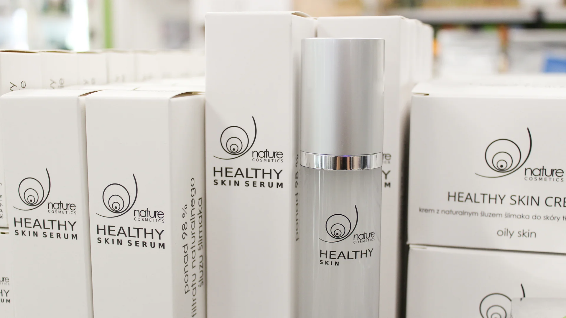 Preparaty z czystym śluzem ślimaka - Nature Cosmetics