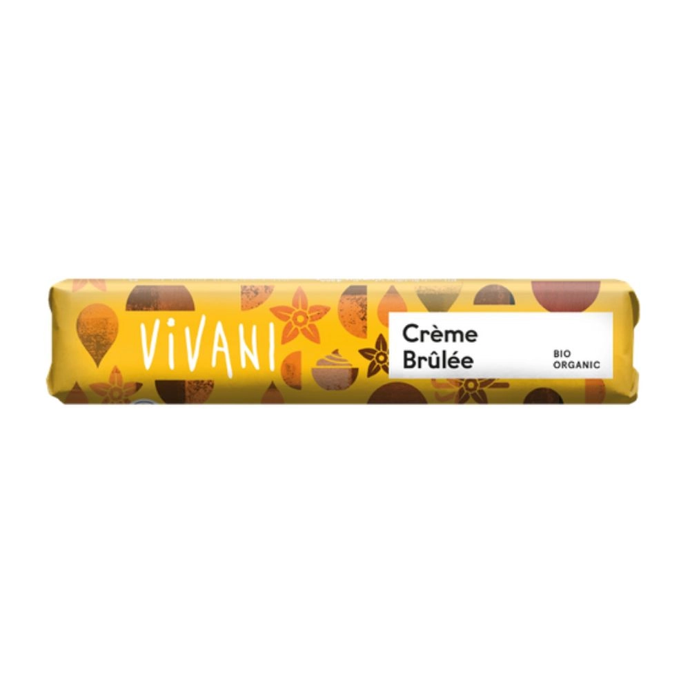 Baton - Mleczna czekolada z nadzieniem krem brulee | Vivani