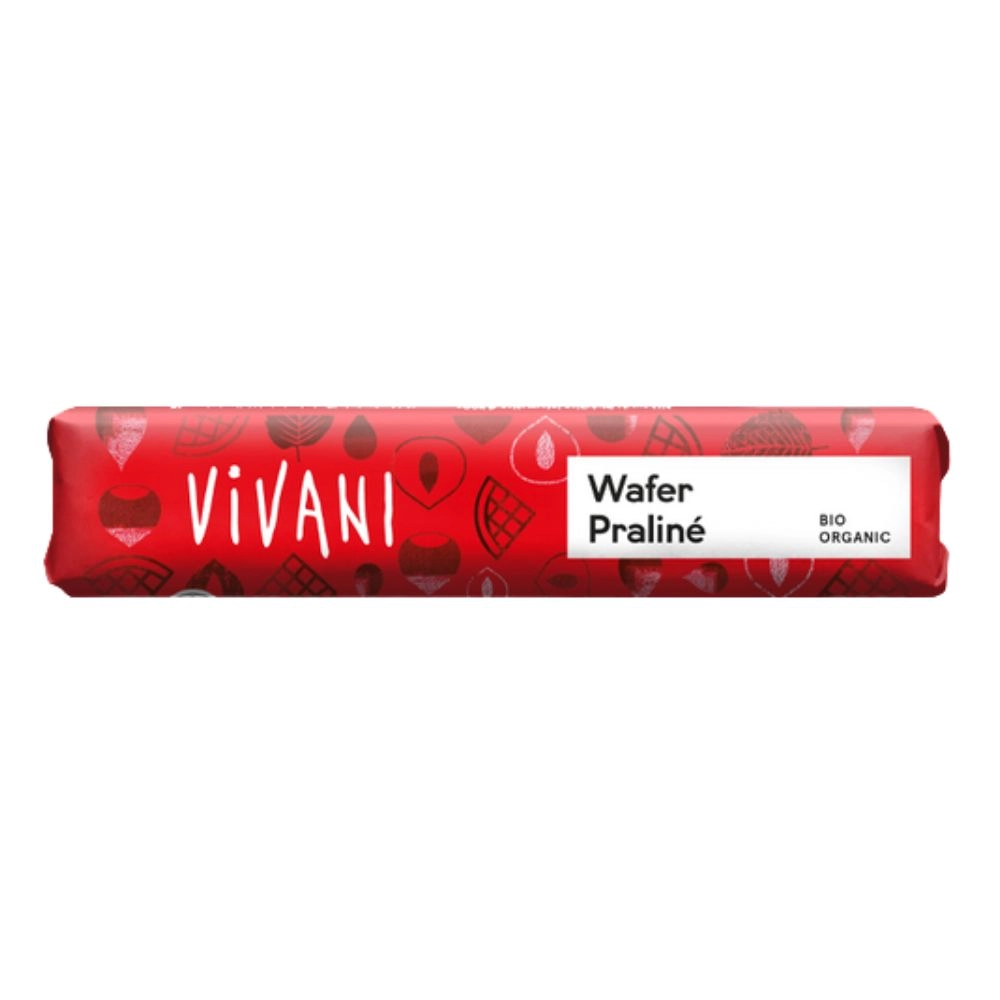 Baton - Mleczna czekolada z nadzieniem pralinowym i wafelkami | Vivani