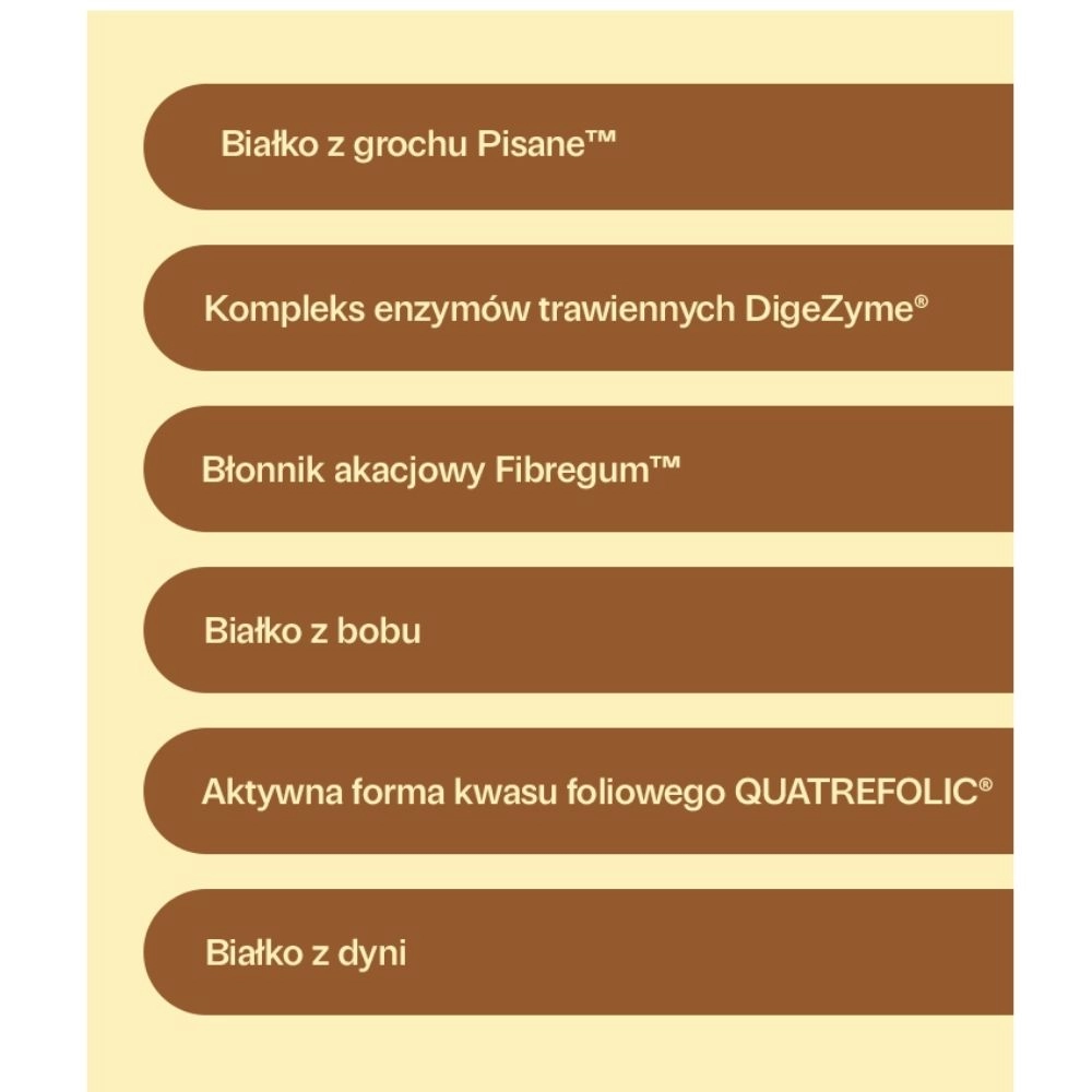 Białko roślinne w proszku MultiProtein Vegan Choco Bar | OneAnswer