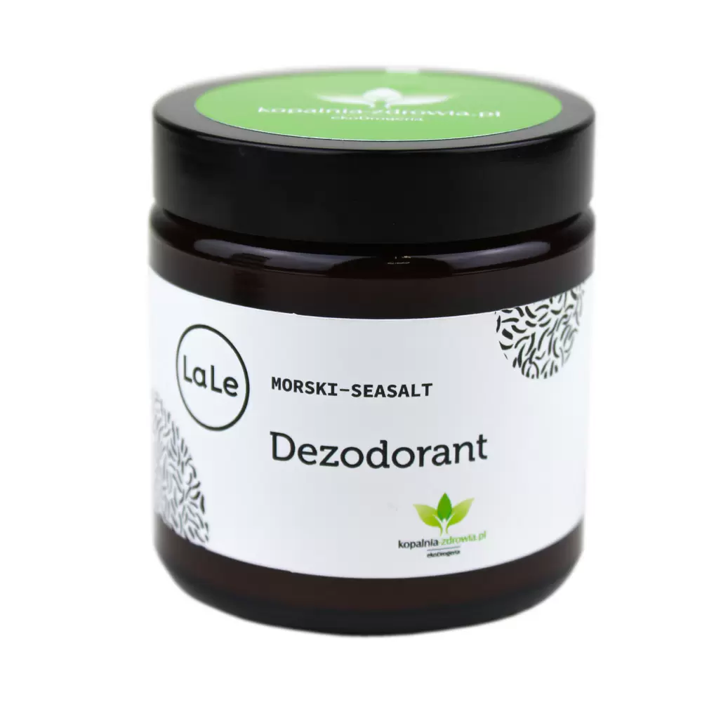 Dezodorant w kremie z sodą oczyszczoną MORSKI (szkło) | La-Le
