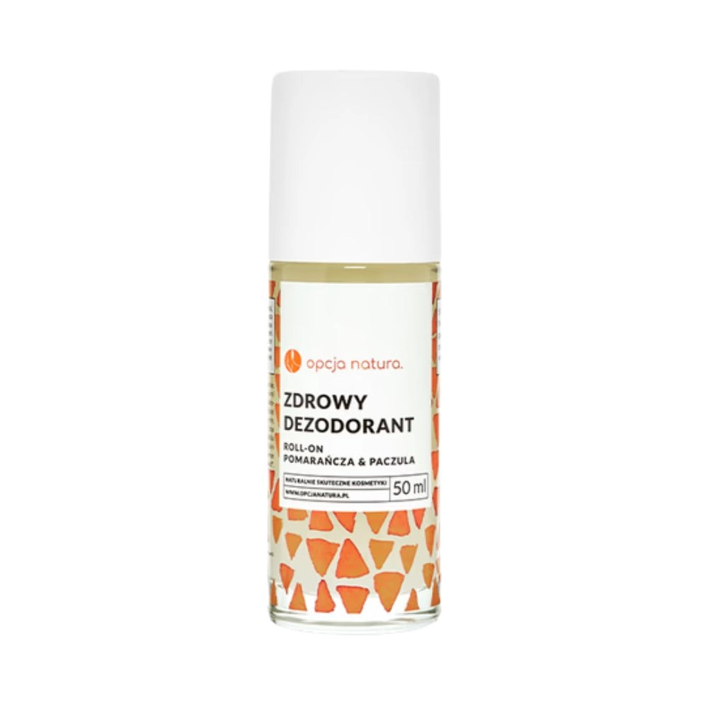 Dezodorant Pomarańcza i Paczula Roll-On | Opcja Natura
