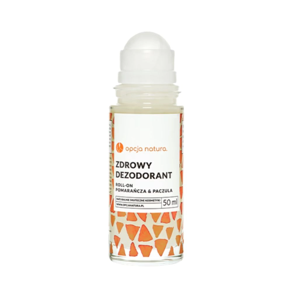 Dezodorant Pomarańcza i Paczula Roll-On | Opcja Natura