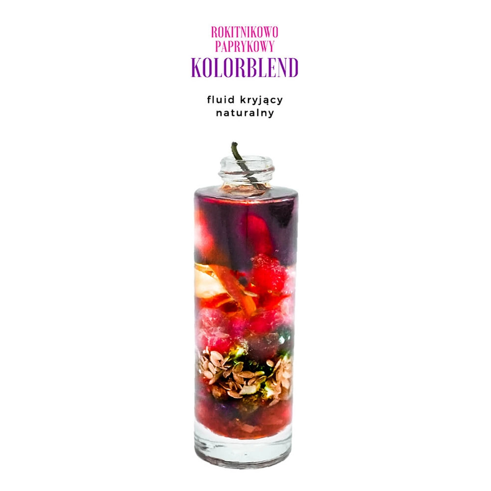 Fluid kryjący Rokitnikowo - Paprykowy Kolorblend | Trawiaste