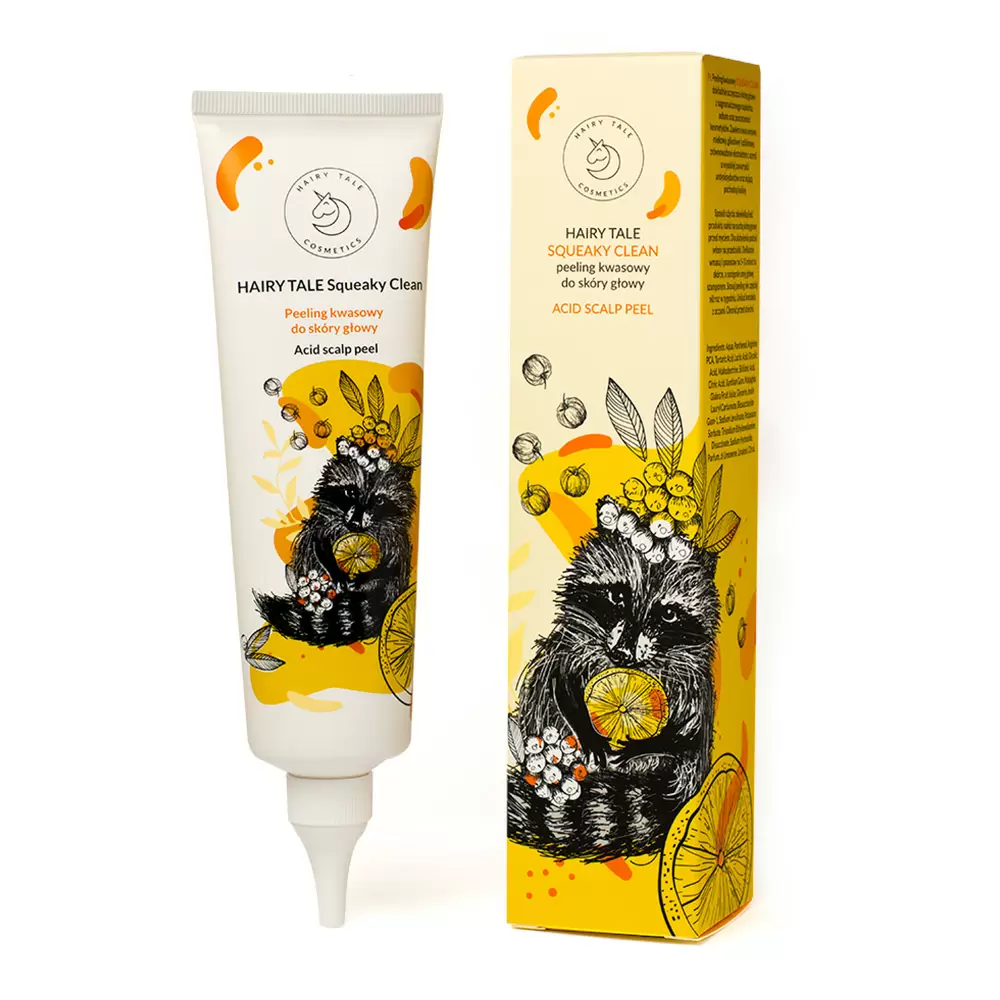 Kwasowy peeling do skóry głowy Squeaky Clean | Hairy Tale Cosmetics