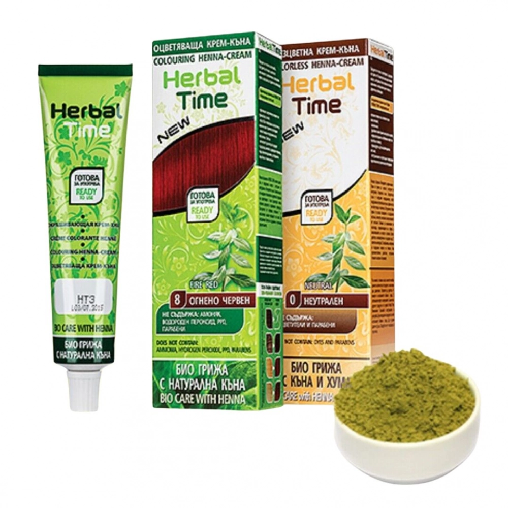 Henna do włosów - Naturalny brąz | Herbal Time