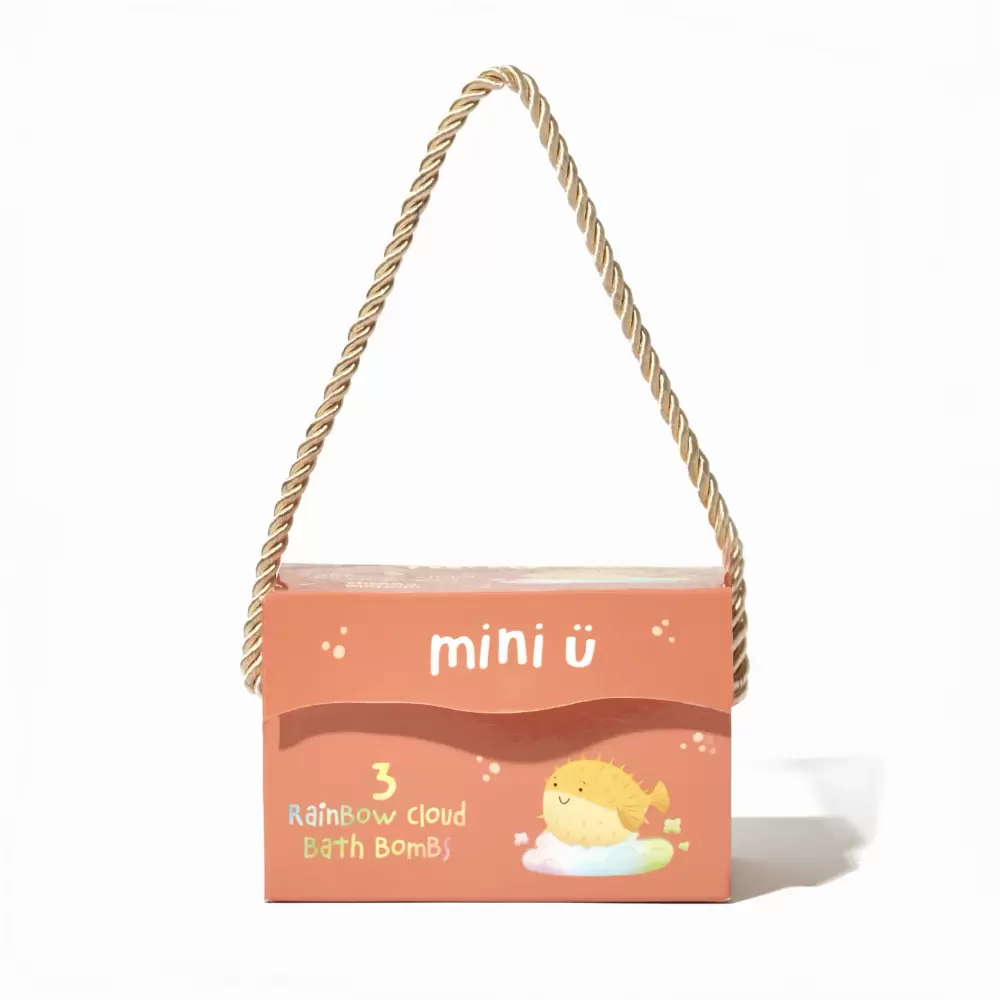 Tęczowe chmurki do kąpieli | Mini U