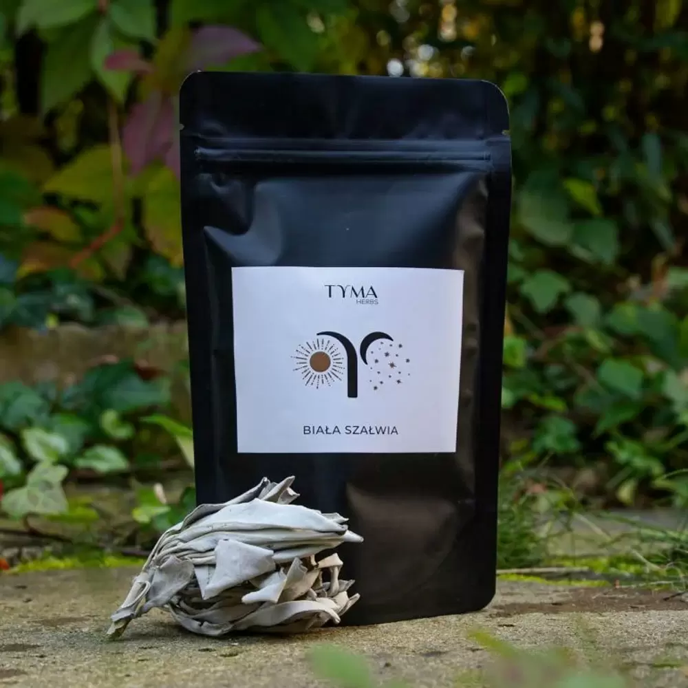 Naturalne Kadzidło Biała Szałwia | Tyma Herbs