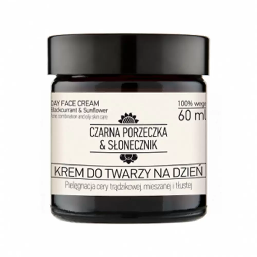 Krem do twarzy na dzień Czarna Porzeczka & Słonecznik | Czarna Porzeczka & Słonecznik