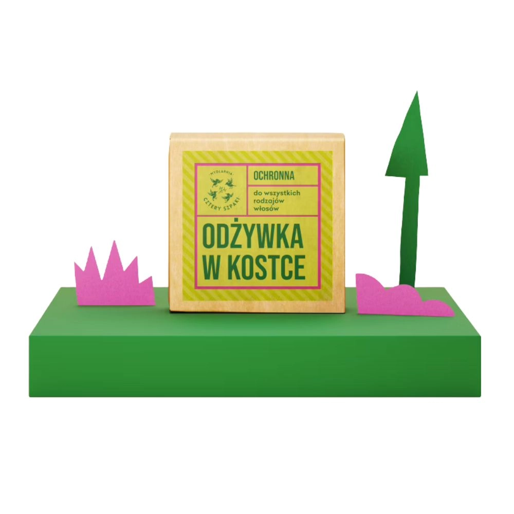 Odżywka w kostce ochronna Leśna Róża | Cztery Szpaki