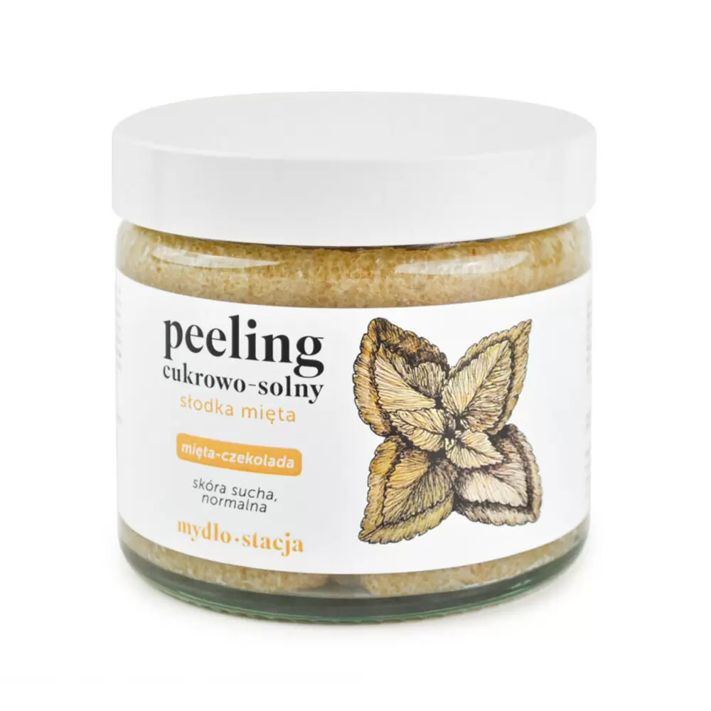 Peeling do ciała Słodka Mięta | Mydło Stacja