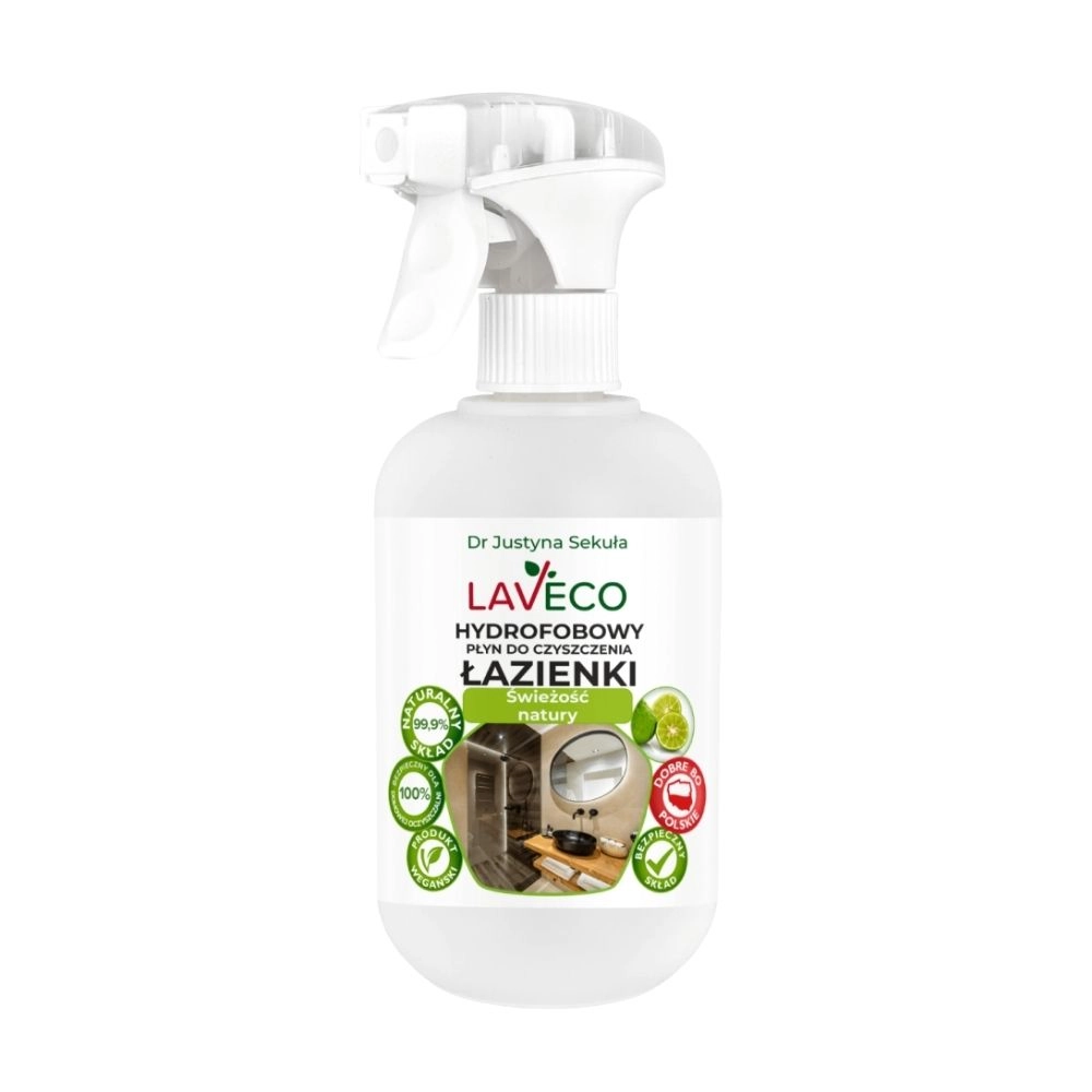 Płyn hydrofobowy do czyszczenia łazienki - Świeżość natury | Laveco