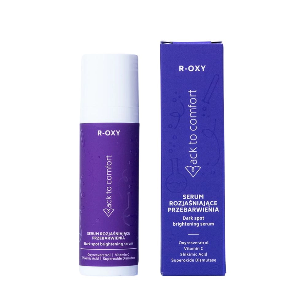 Serum rozjaśniające przebarwienia z kwasem szikimowym i witaminą C R-OXY | Back to comfort