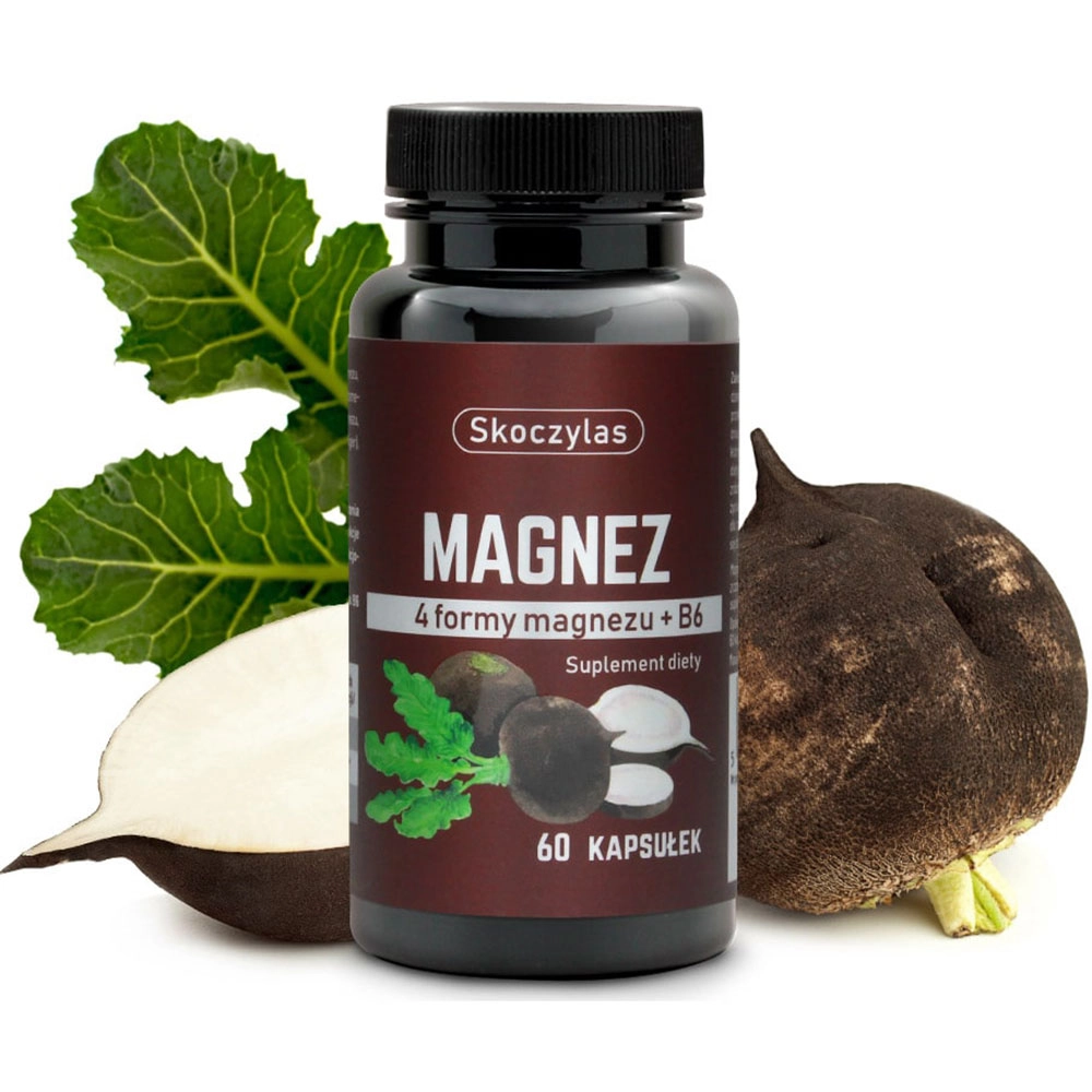 Suplement diety - Magnez 4 formy, witamina B6, czarna rzepa | Marek Skoczylas