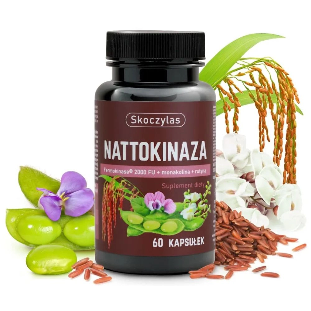 Suplement diety - Nattokinaza + monokalina + rutyna | Marek Skoczylas