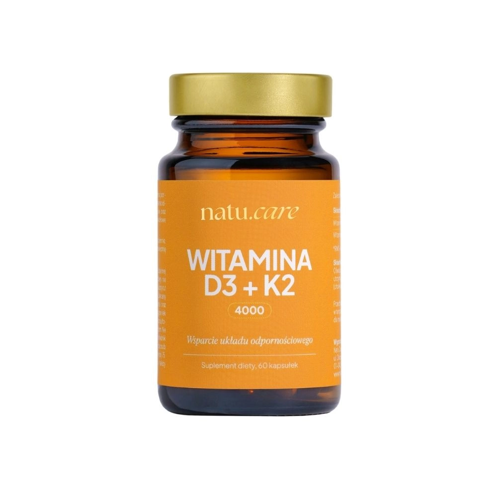 Suplement diety - Witamina D+K 4000 IU | Natu Care