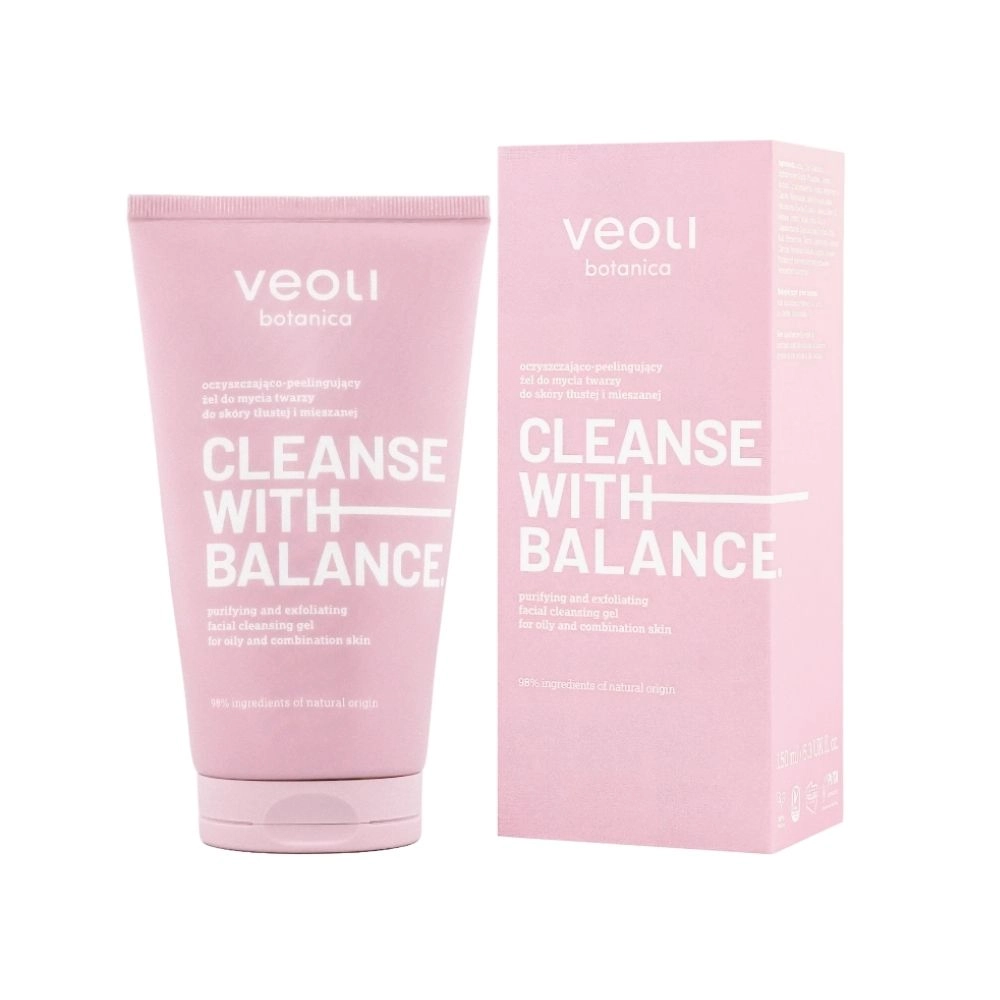 Żel do twarzy Cleanse with Balance | Veoli Botanica