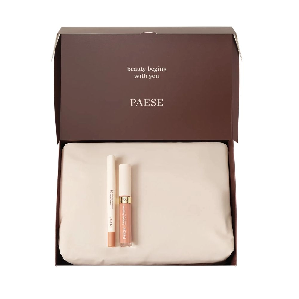 Zestaw świąteczny NUDE LIP SET | PAESE