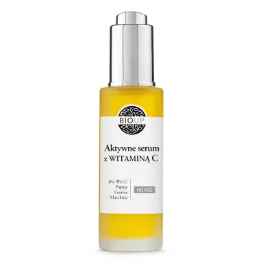 Aktywne serum z witaminą C 8% NO AGE – Młodość i Blask | BIOUP