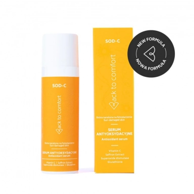 Antyoksydacyjne serum z witaminą C SOD-C | Back to comfort