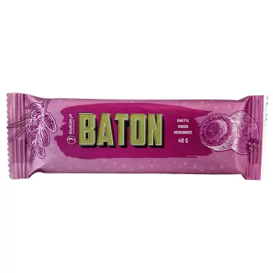 Baton Daktylowy z kokosem i nerkowcami | KruKam
