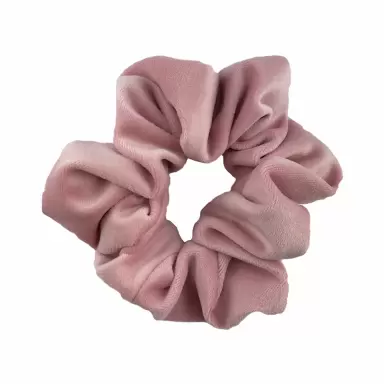 Scrunchie welurowa - brudny róż | BoMoye