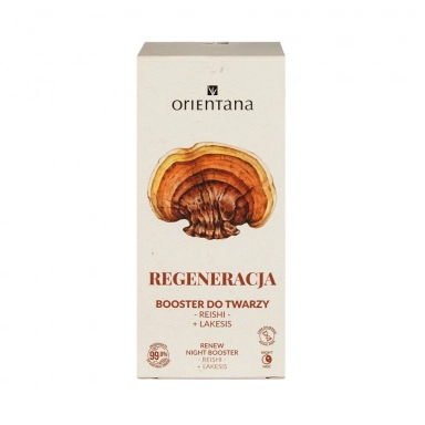 Booster Regenerujący Reishi i Fioletowy Ryż na noc | Orientana