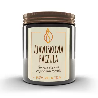 Sojowa świeca zapachowa Zjawiskowa Paczula | Bosphaera