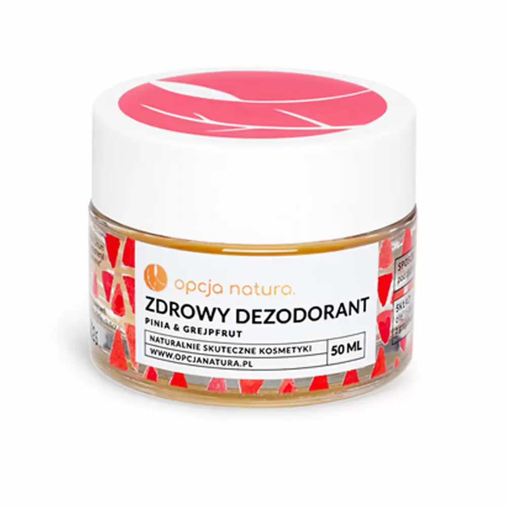 Dezodorant w kremie Pinia i Grejpfrut | Opcja Natura