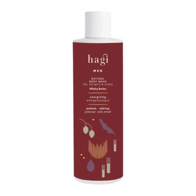 Energetyzujący żel do mycia ciała Whisky Barber | Hagi Cosmetics