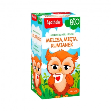 Herbatka dla dzieci Melisa, Mięta i Rumianek | Apotheke