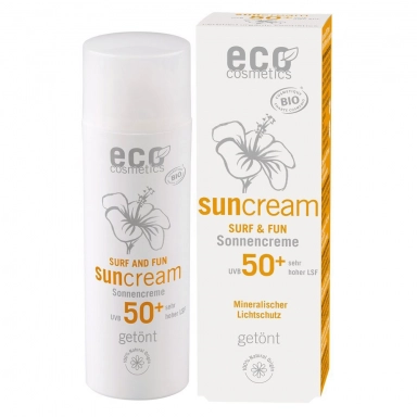 Krem na słońce SPF50 tonujący Surf&Fun | Eco Cosmetics