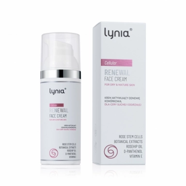 Krem do twarzy aktywujący odnowę komórkową Renewal Face Cream | Lynia