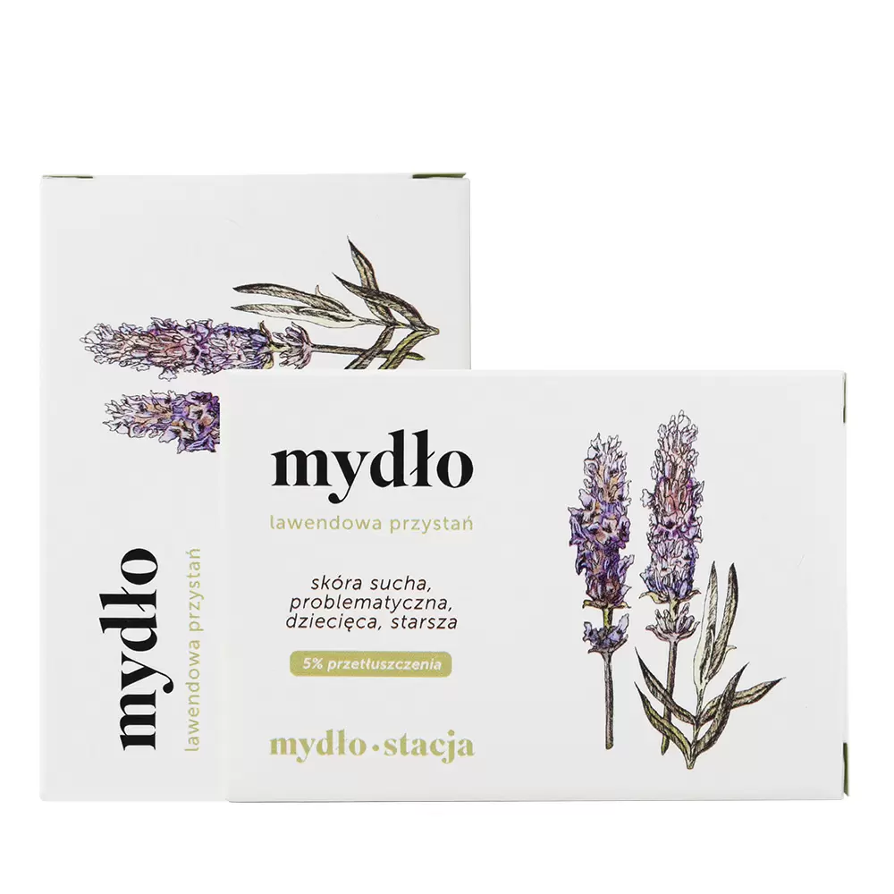Mydło naturalne Lawendowa Przystań | Mydło Stacja