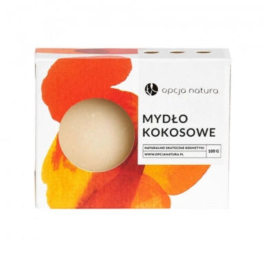 Mydło w kostce Kokosowe | Opcja Natura