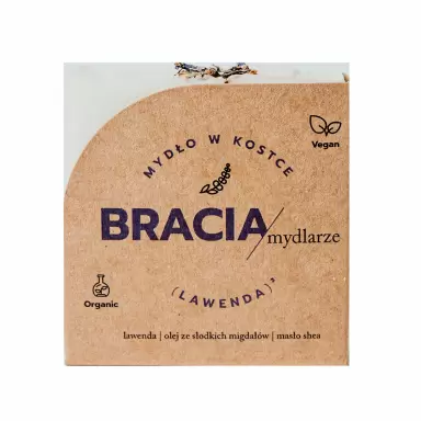 Mydło w kostce Lawenda | Bracia Mydlarze