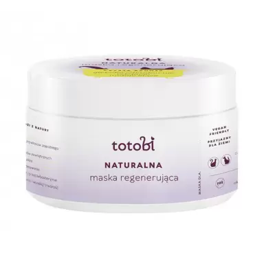 Naturalna maska regenerująca dla psa i kota | Totobi