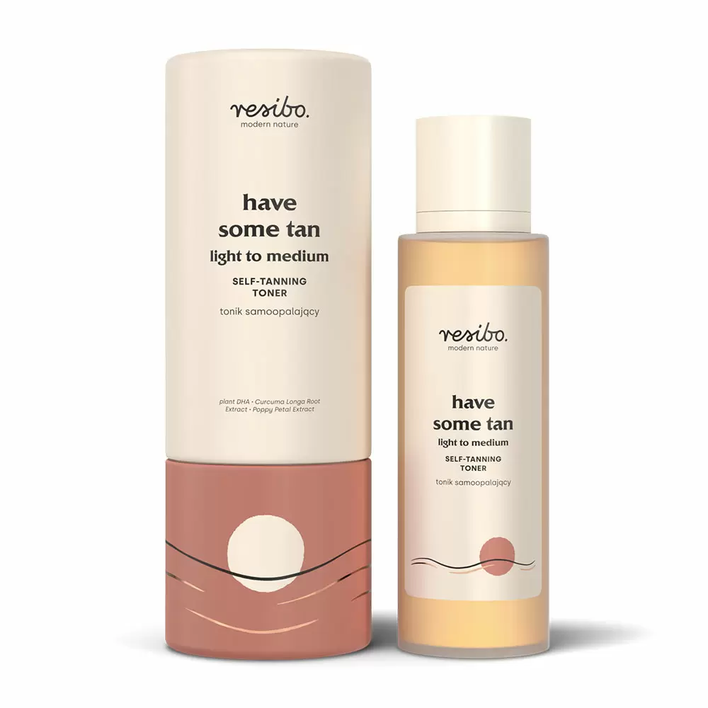 Naturalny tonik samoopalający HAVE SOME TAN! Light to Medium | Resibo