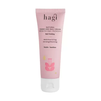 Nawilżający krem do rąk i paznokci Wakacje na Bali | Hagi Cosmetics