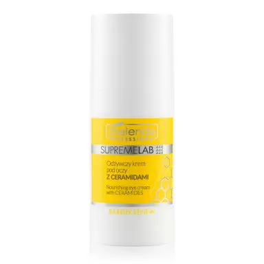 Odżywczy krem pod oczy z ceramidami Supremelab Barrier Renew | Bielenda Professional