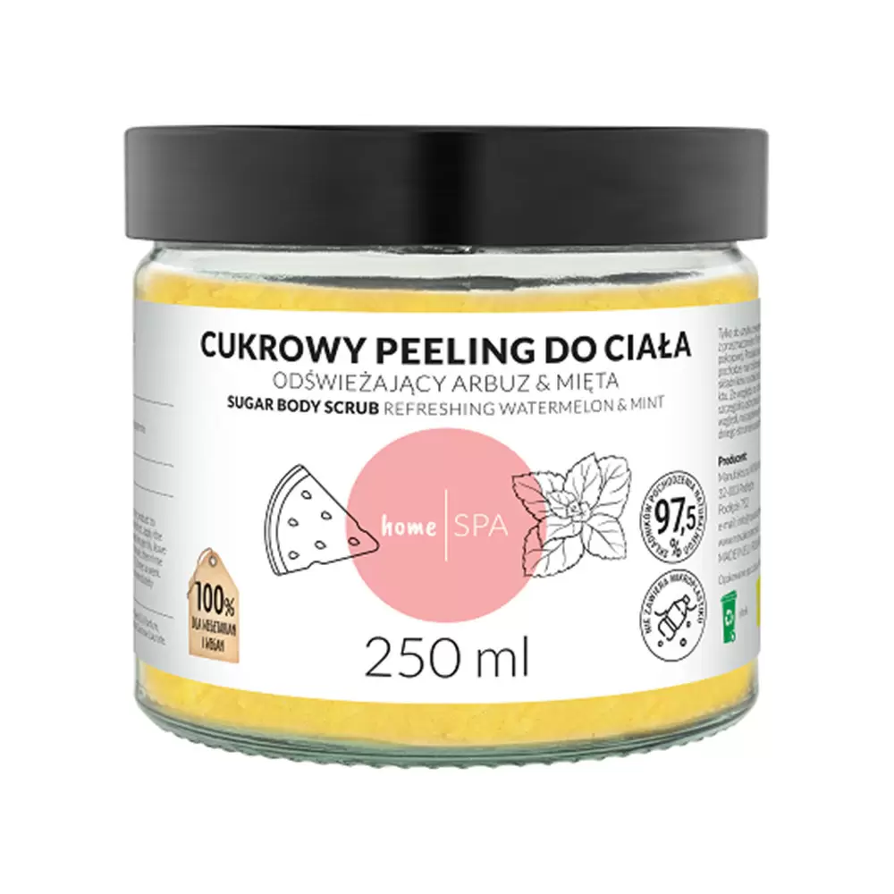 Peeling odświeżający do ciała Arbuz i Mięta | Manufaktura Nova Kosmetyki