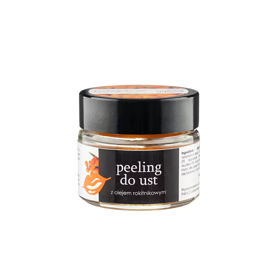 Peeling do ust z olejem rokitnikowym | Your Natural Side