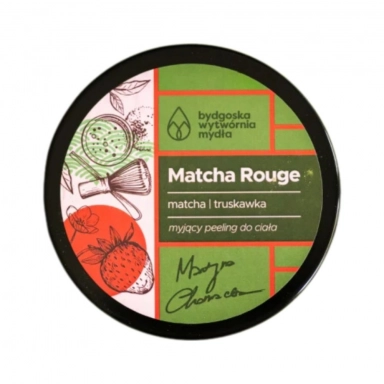 Peeling myjący do ciała Matcha Rouge | Bydgoska Wytwórnia Mydła