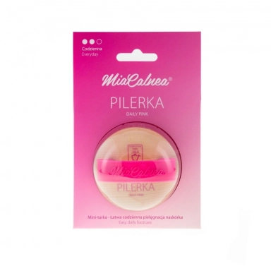 Pilnik drewniany do pięt Pilerka DAILY PINK | MiaCalnea