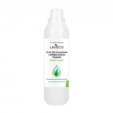 Płyn do płukania i zmiękczania tkanin - Świeży aloes | Laveco