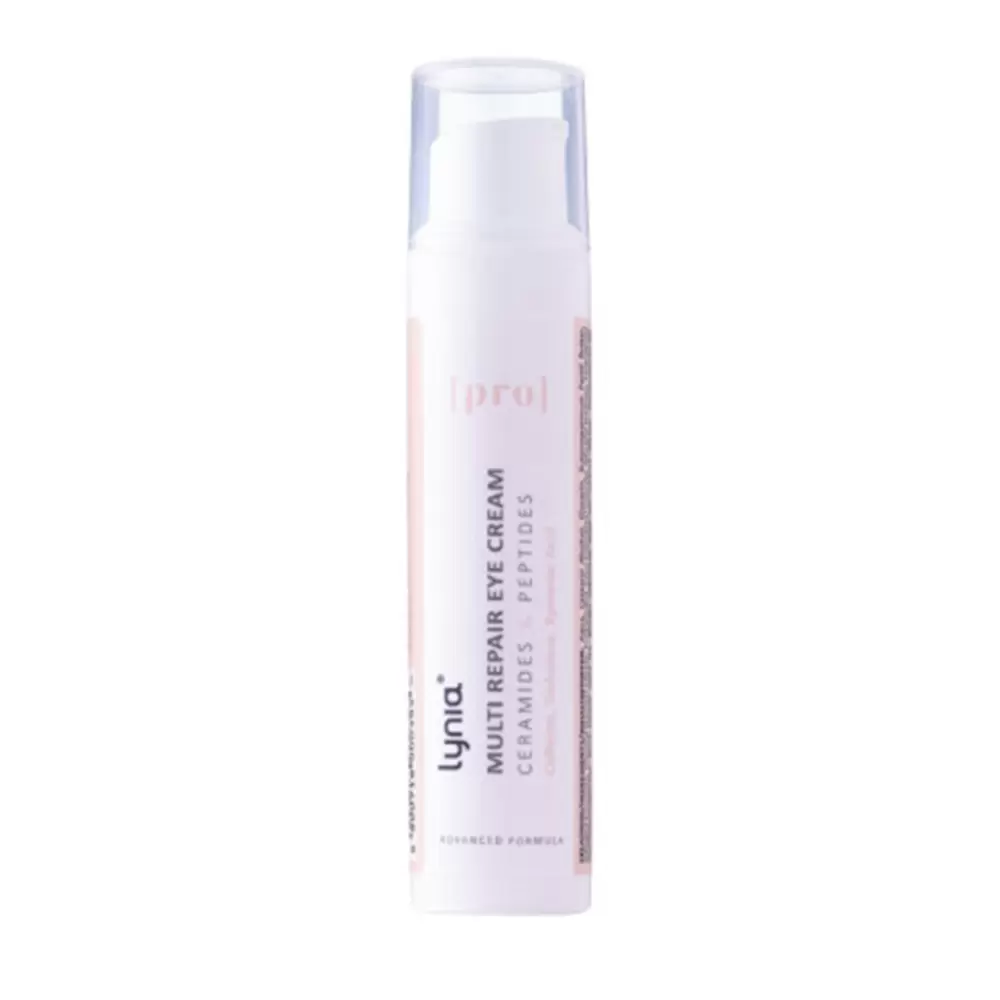 Krem pod oczy z ceramidami, peptydami i kofeiną - Multi Repair Eye Cream | Lynia
