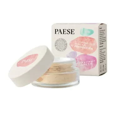 Rozświetlający podkład mineralny PAESE MINERALS | PAESE