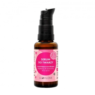Serum do twarzy z witaminą C rozjaśniająco-nawilżające | LULLALOVE